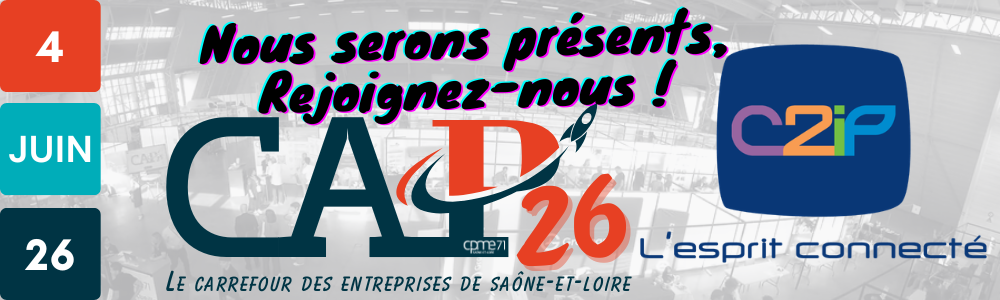 C2iP au salon CAP 26 — Chalon-sur-Saône, 4 juin 2026